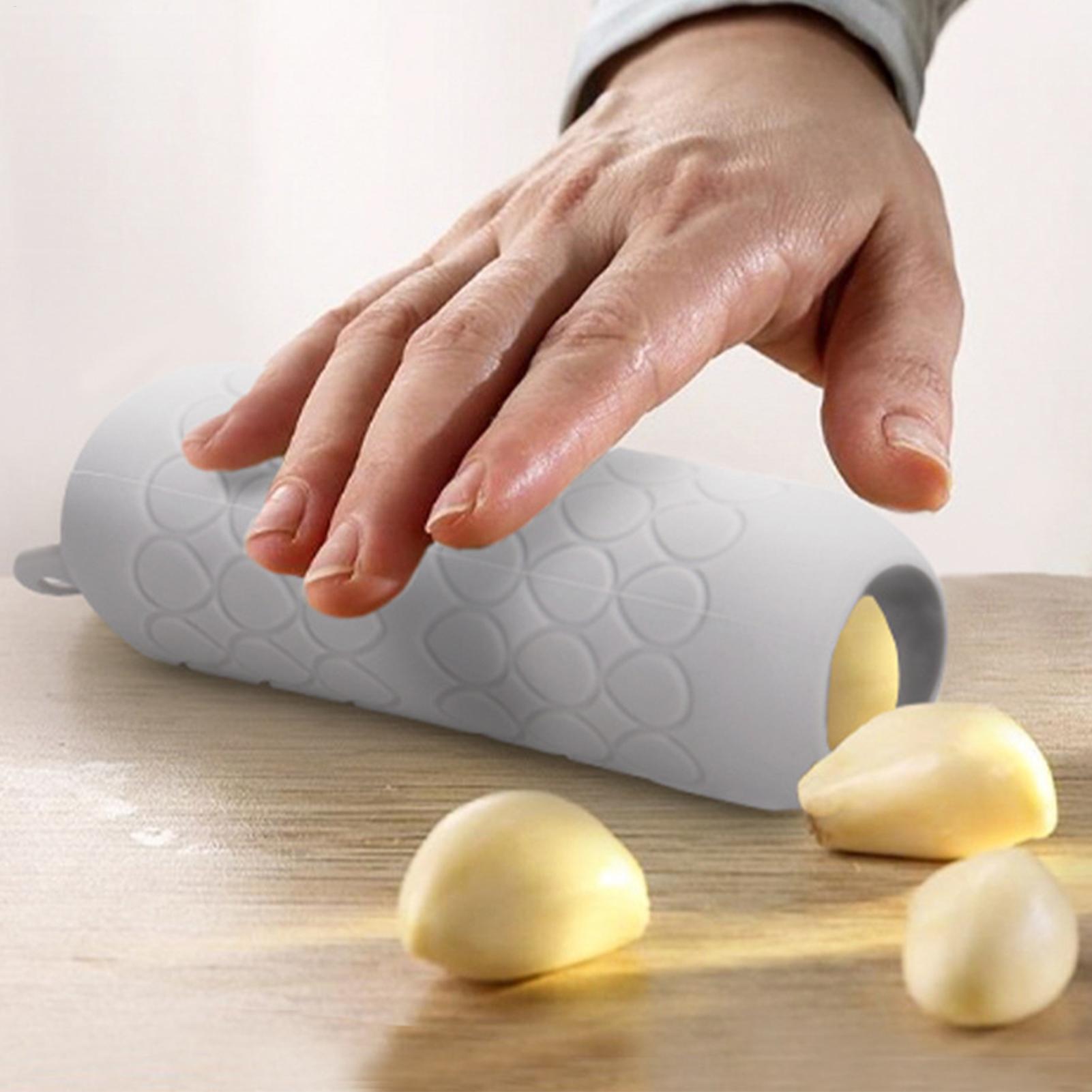 Meal Prep Kitchen - Sbucciatore d'Aglio Rapido, Rimuovi-Pellicola, Gadget da