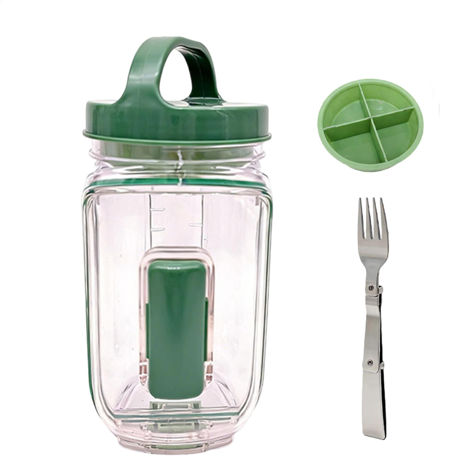 Meal Prep Gym - Contenitore per Insalata con Tazza per