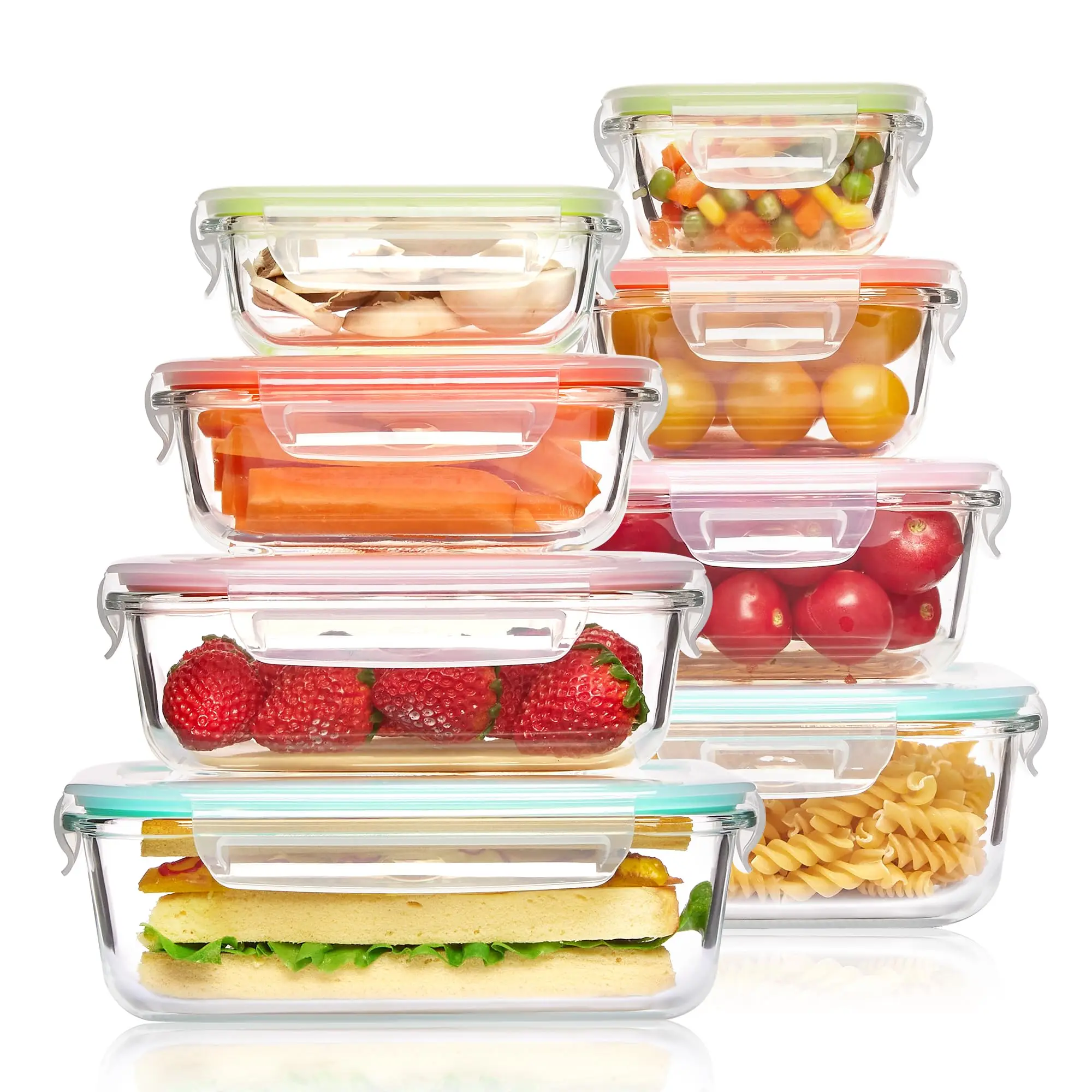 Meal Prep Day - Contenitori per alimenti in vetro per
