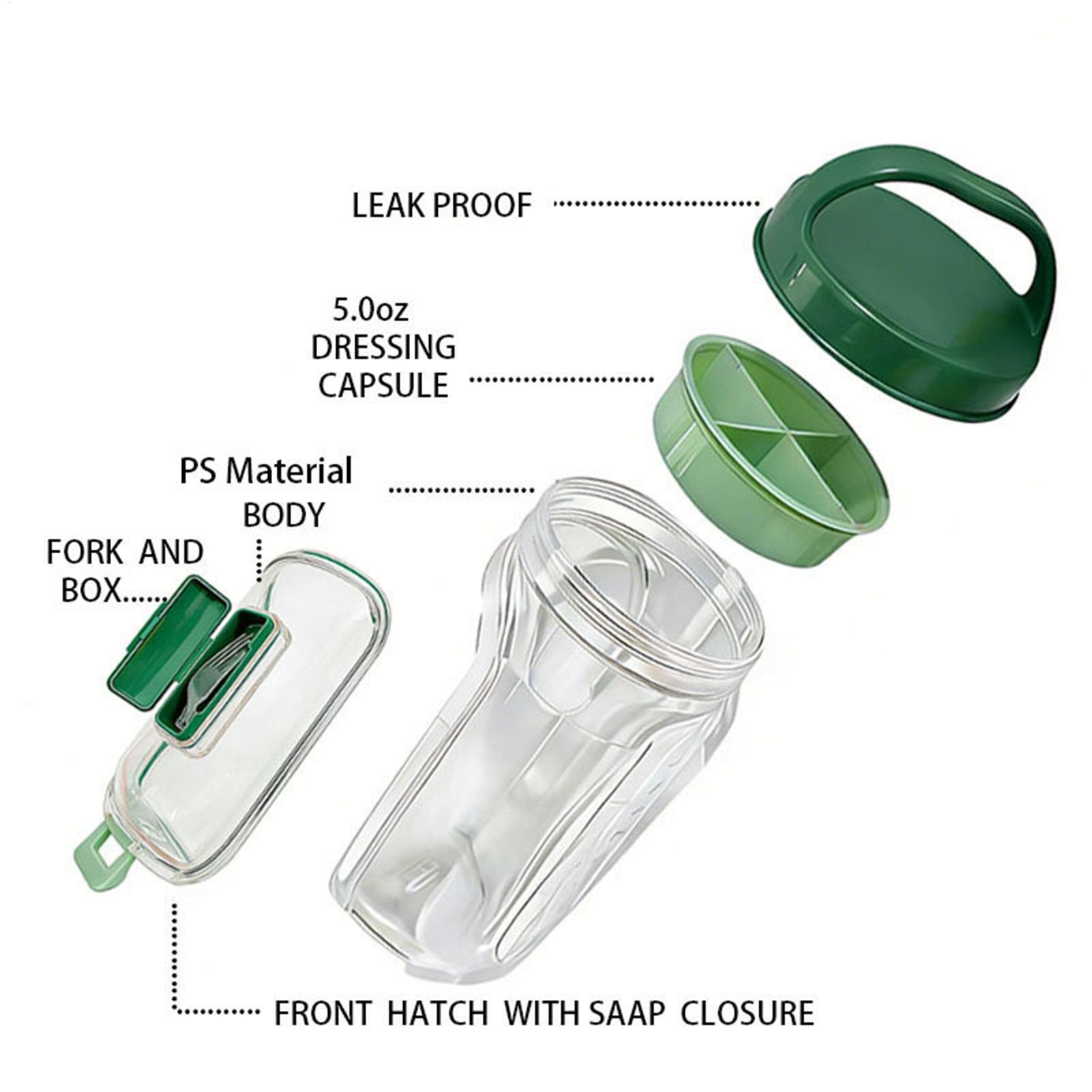 Contenitore per insalata con a - Meal Prep Gym recensione e prezzo