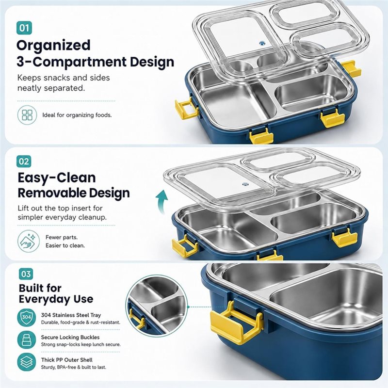 AAAN – Contenitore per il pran - Meal Prep Gym recensione e prezzo