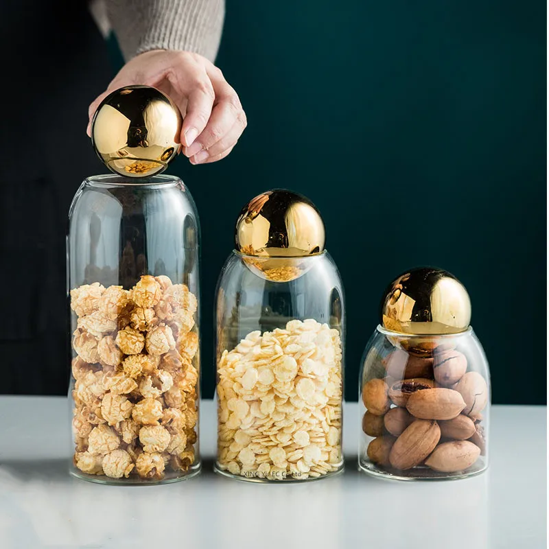 Coperchio in sughero dorato va - Meal Prep Jar recensione e prezzo