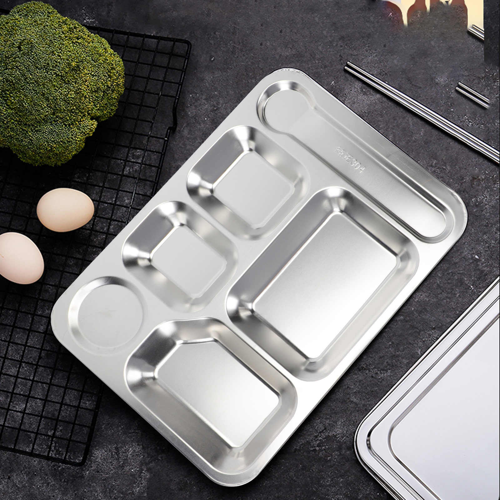1 vassoio per il pranzo con 6  - Meal Prep Container recensione e prezzo