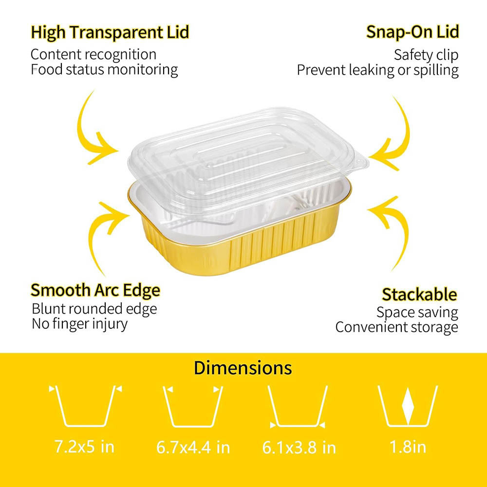 Piccoli contenitori in allumin - Meal Prep Container recensione e prezzo