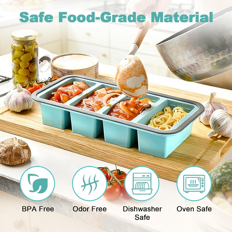 Stampi in silicone per congela - Meal Prep Container recensione e prezzo