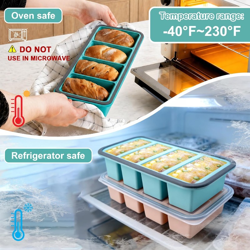 Stampi in silicone per congela - Meal Prep Container recensione e prezzo