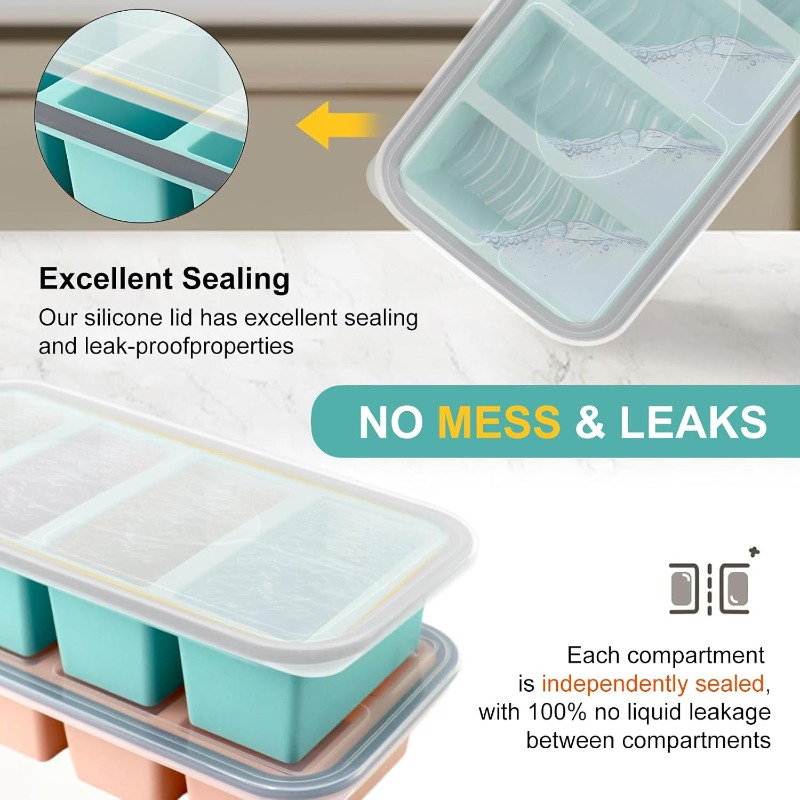 Stampi in silicone per congela - Meal Prep Container recensione e prezzo
