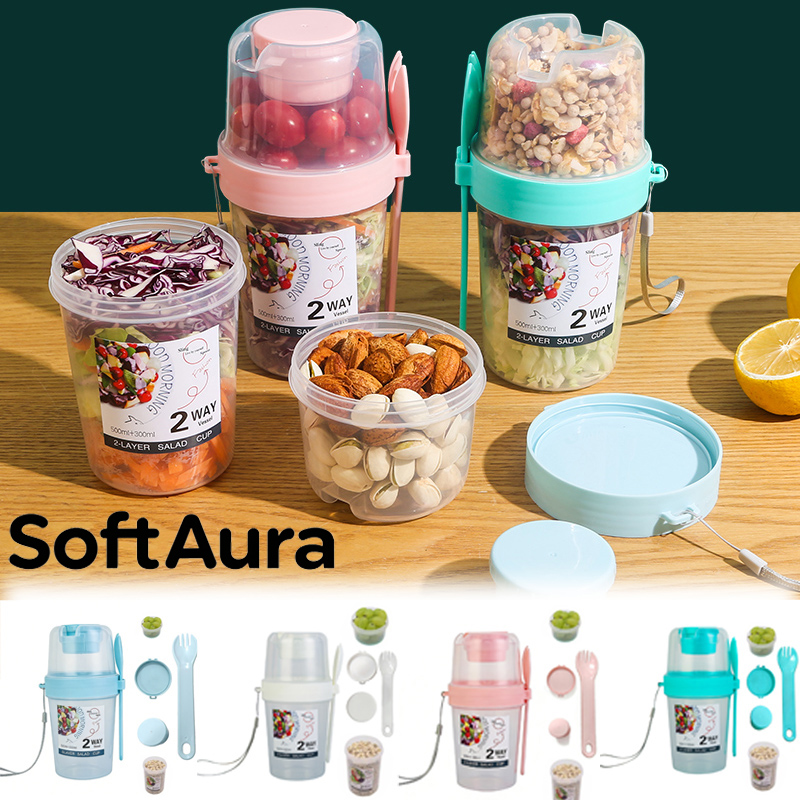 SoftAura Breakfast On The Go C - Meal Prep Jar recensione e prezzo