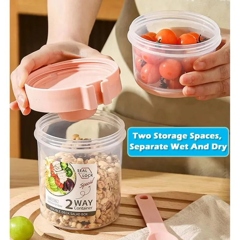 Tazza per insalata portatile T - Meal Prep Jar recensione e prezzo