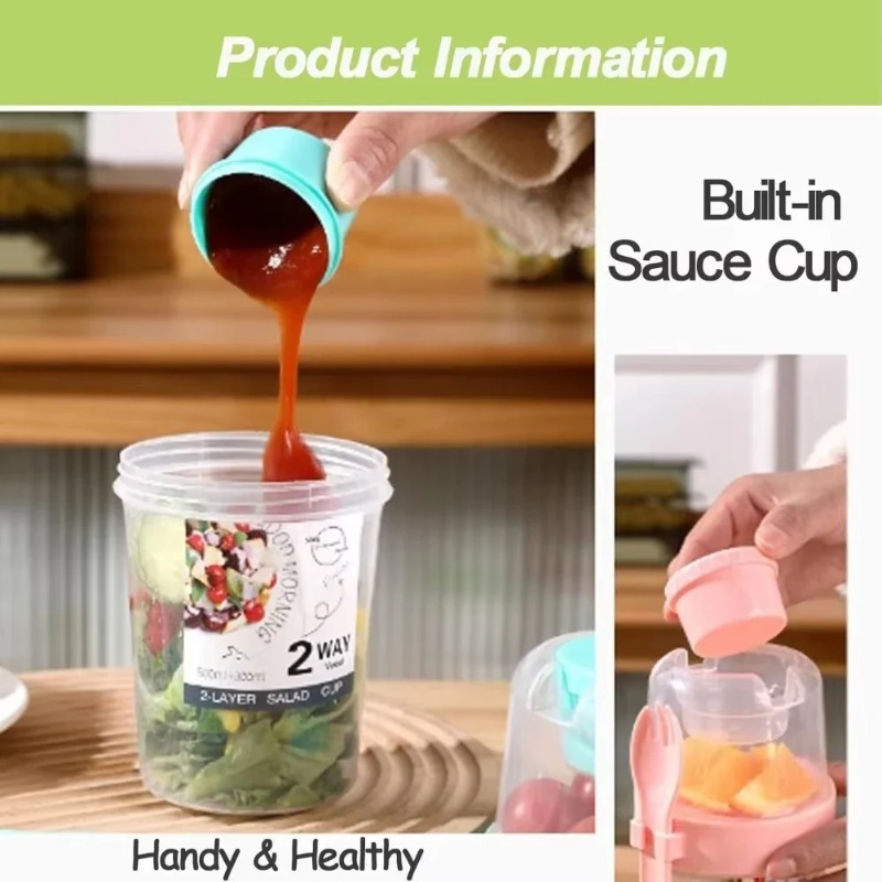 Tazza per insalata portatile T - Meal Prep Jar recensione e prezzo